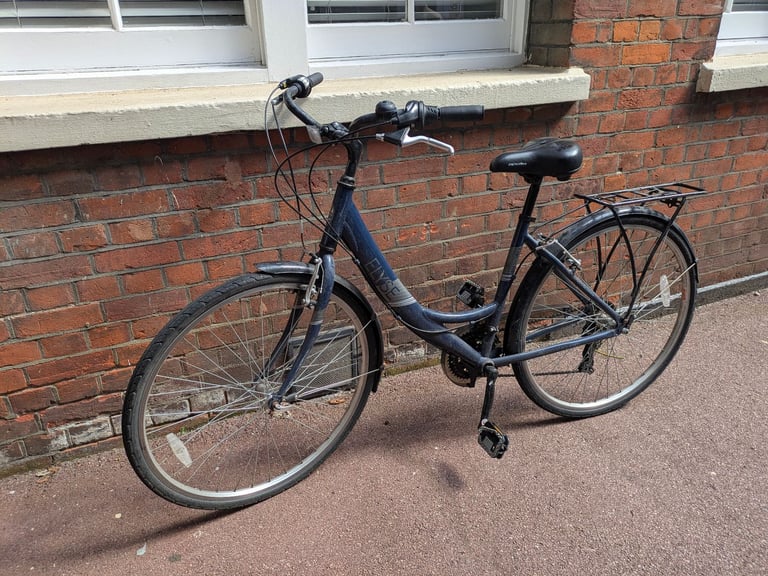 Bike - Apollo Elyse Womens Hybrid Bike - Navy