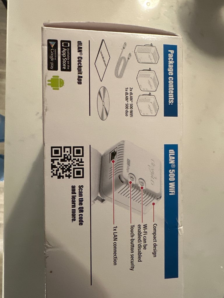 Devolo wi-fi extender power adaptors