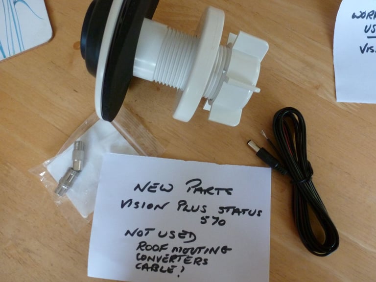 Status TV Aerial Roof Mounting Assembly 550 570 Fixing Gaiter Caravan Motorhome
