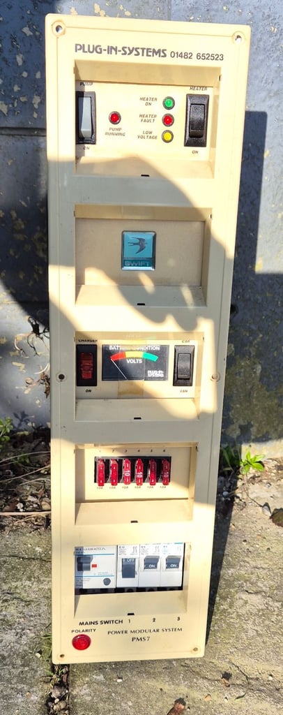 POWERPART PMS1 PMS6 PMS7 PMS2000 Caravan Power Management System, Power Supply, Battery Charger.