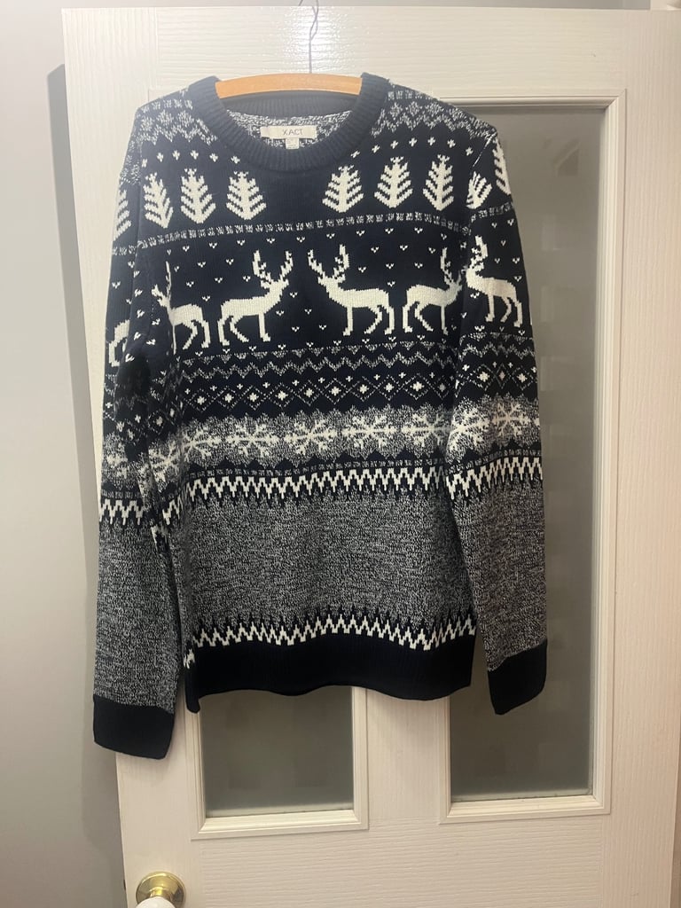 image for  Men’s Christmas jumper size large