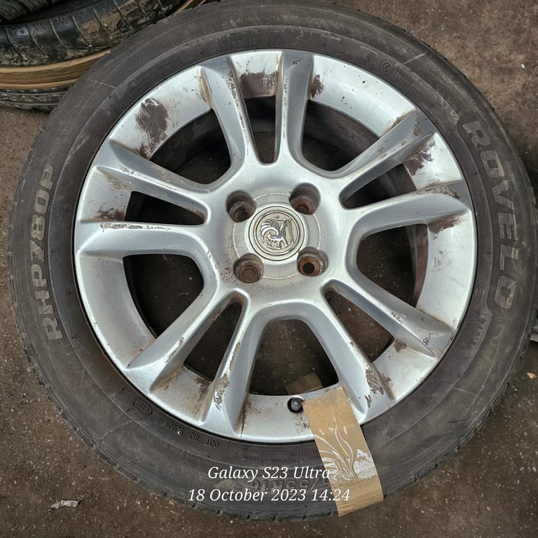  Vauxhall Corsa Alloy wheel. Spare replacement inc tyre 
