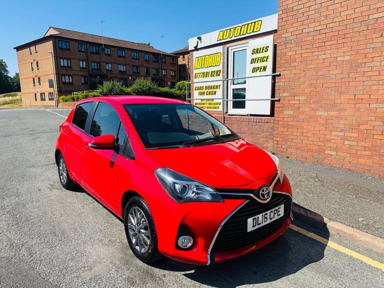2016 Toyota Yaris 1.33 Dual VVT-i Icon Euro 6 5dr HATCHBACK Petrol Manual