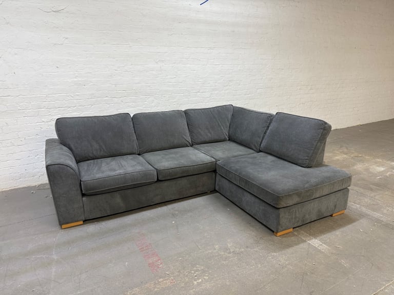 DFS Orka Corner Sofa with Matching Footstool RRP: £1628