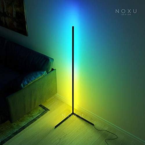 Kōnā Floor Lamp Colour Changing 140cm Tall Minimalist Nordic LED RGB Corner Lamp
