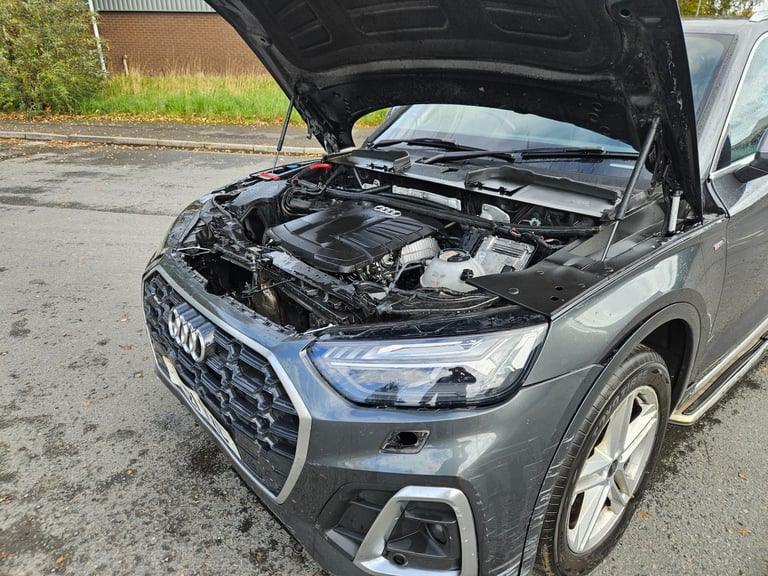 2021 21 AUDI Q5 40 TDI Quattro S Line 5dr S Tronic Damaged Salvage