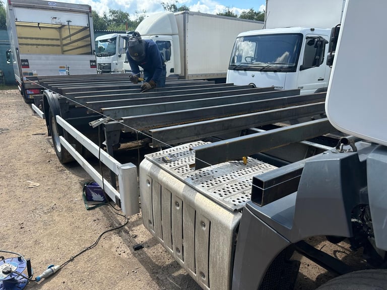 New Dropside truck body alterations repairs scaffold body dropside flatbed
