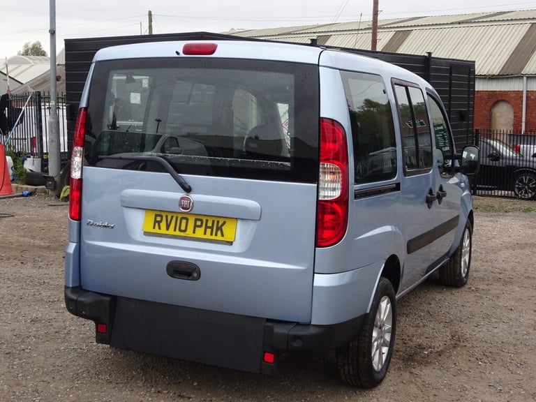 2010 (10) FIAT DOBLO DYNAMIC 1.4 8V PETROL *ONLY 24,000 MILES* (4 SEATS + W/CH)