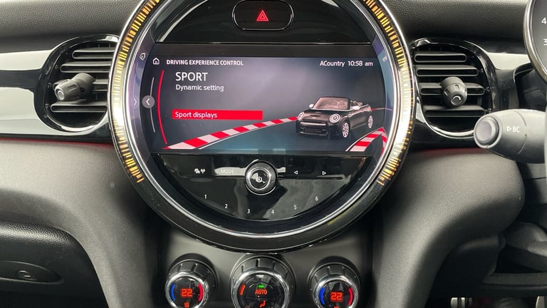 2022 MINI Convertible 1.5 Cooper Sport 2dr Auto CONVERTIBLE PETROL Manual