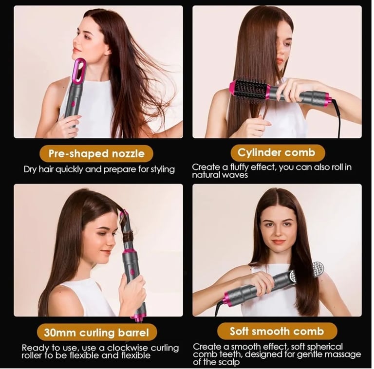 5 in 1 Magic Styler, Hairstyler