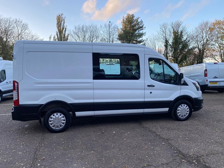2022 71Reg Ford Transit Leader 9 Seater LWB Crew Van 2.0TDCi Euro6 Air Con +VAT