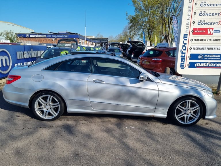 2013 Mercedes-Benz E-Class E250 BlueEFFICIENCY Sport 2dr Tip AUTOMATIC Petrol ULEZ FREE COUPE Pet...