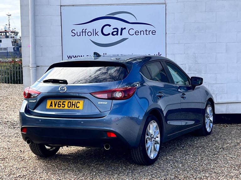 2015 65 MAZDA MAZDA3 2.0 SKYACTIV-G SPORT NAV HATCHBACK 5DR PETROL MANUAL EURO 6