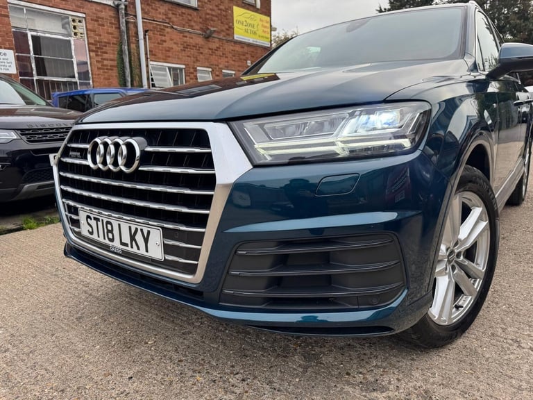 2018 Audi Q7 3.0 TDI V6 S line Tiptronic quattro Euro 6 (s/s) 5dr ESTATE Diesel Automatic