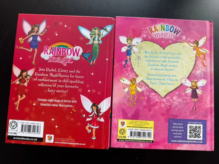 My Sparkling Fairies & My Rainbow Fairies Collection - 2 Hardcover Bundles (Rainbow Magic)