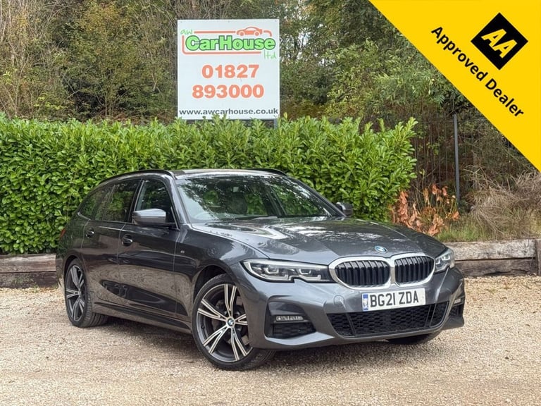 image for 2021 21 BMW 3 SERIES 2.0 330E 12KWH M SPORT TOURING 5DR PETROL PLUG-IN HYBRID AU