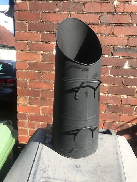 Black  Metal Coal Scuttle 