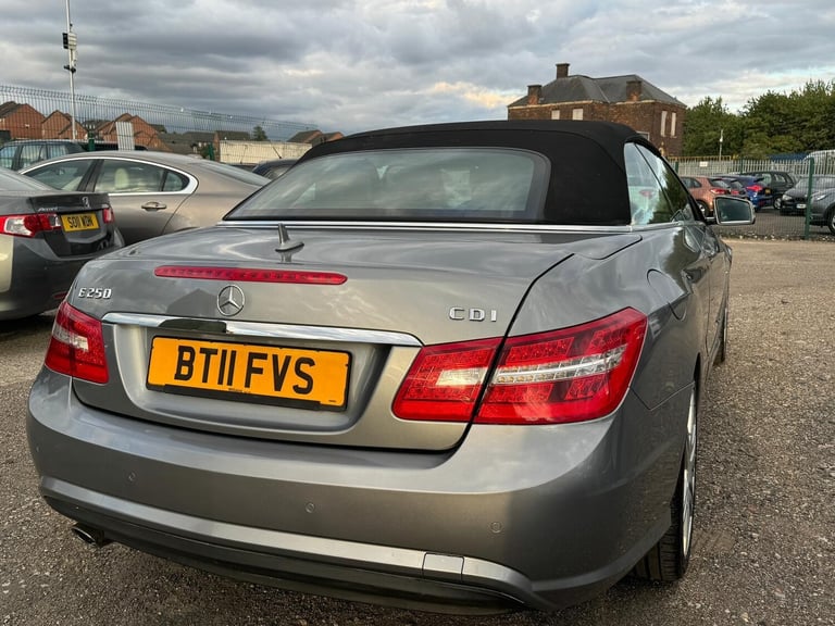 2011 Mercedes-Benz E-Class E250 CDI BlueEFFICIENCY Sport 2dr Tip Auto CONVERTIBLE DIESEL Automatic