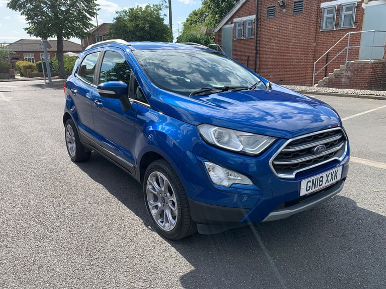 FORD ECOSPORT  1.0t  TITANIUM   6 SPEED  2018  NEW BELTS  NEW MOT  WARRANTY 