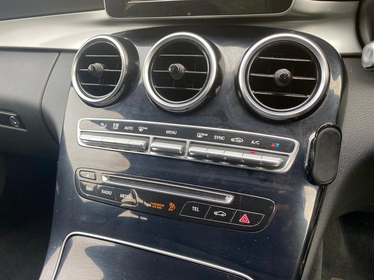 2018 67 REG MERCEDES C CLASS C200 SPORTS 2.0 AUTO DAMAGED REPAIRABLE SALVAGE