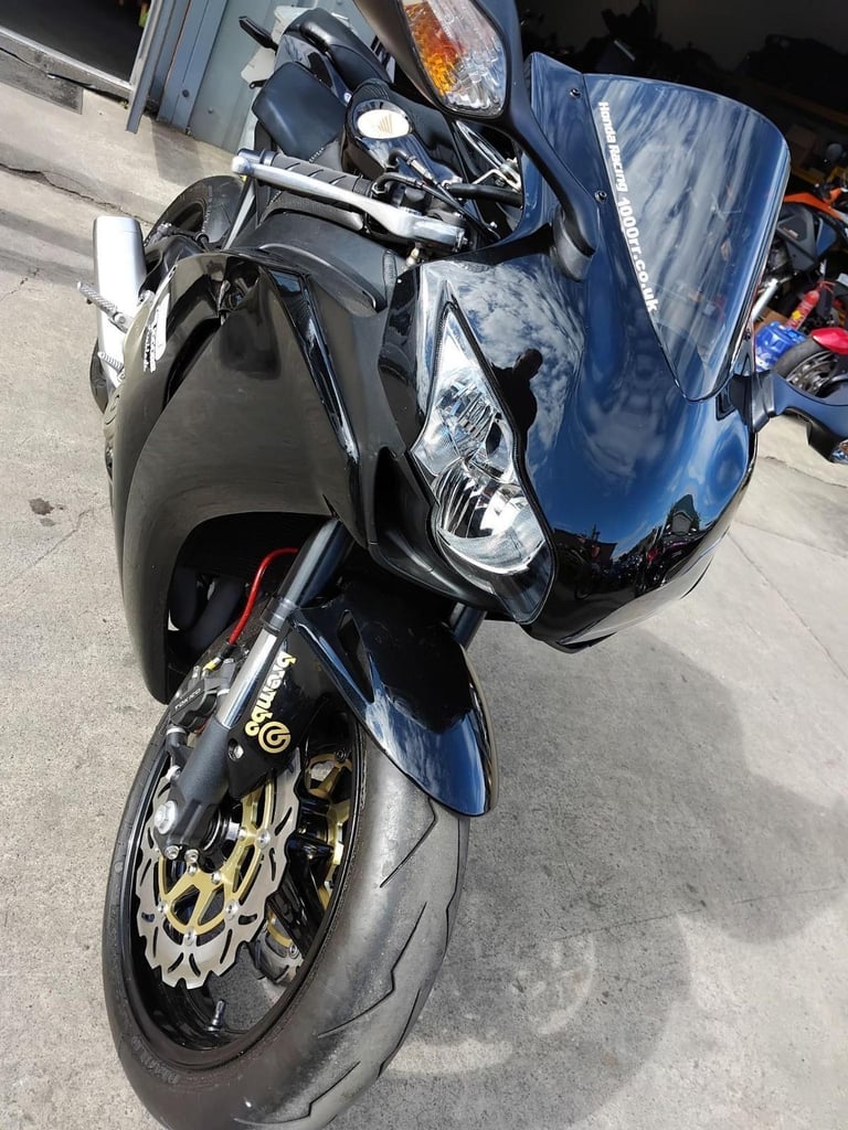 2009 09 HONDA CBR 1000 RR-8 FIREBLADE CBR1000RR CBR1000 BLACK SPORTS SUPERBIKE