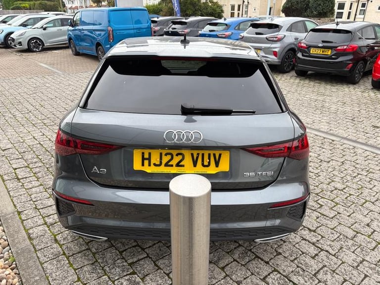 2022 Audi A3 1.5 TFSI 35 S line Sportback 5dr Petrol S Tronic Euro 6 (s/s) (150 ps) Auto Hatchbac...