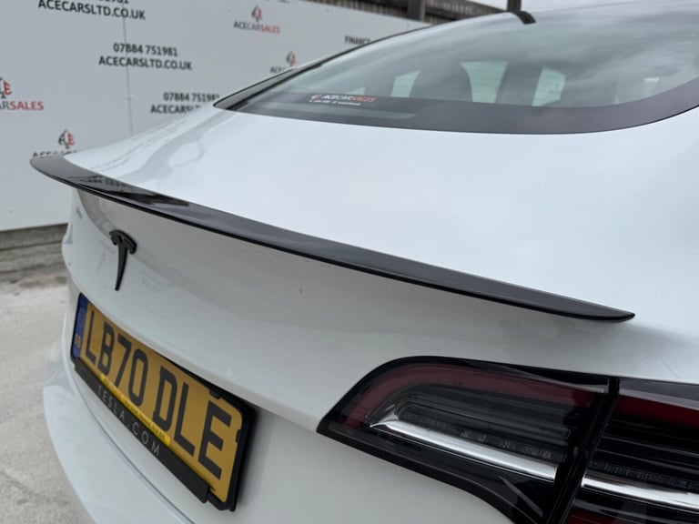 2020 Tesla Model 3 Standard Range Plus Auto RWD 4dr SALOON Electric Automatic