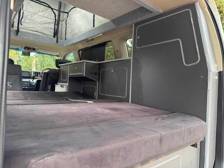 2007 Nissan Elgrand POP TOP 4 Berth Full Camper Conversion