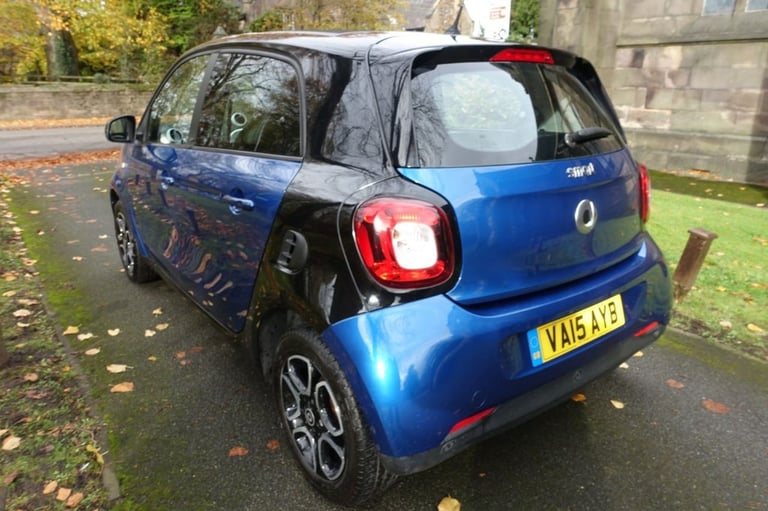 2015 smart forfour 0.9 Turbo Prime Premium 5dr HATCHBACK PETROL Manual
