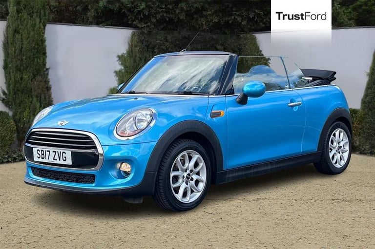 2017 MINI Convertible 1.5 Cooper 2dr CONVERTIBLE, REAR CAMERA! Manual Convertible Petrol Manual