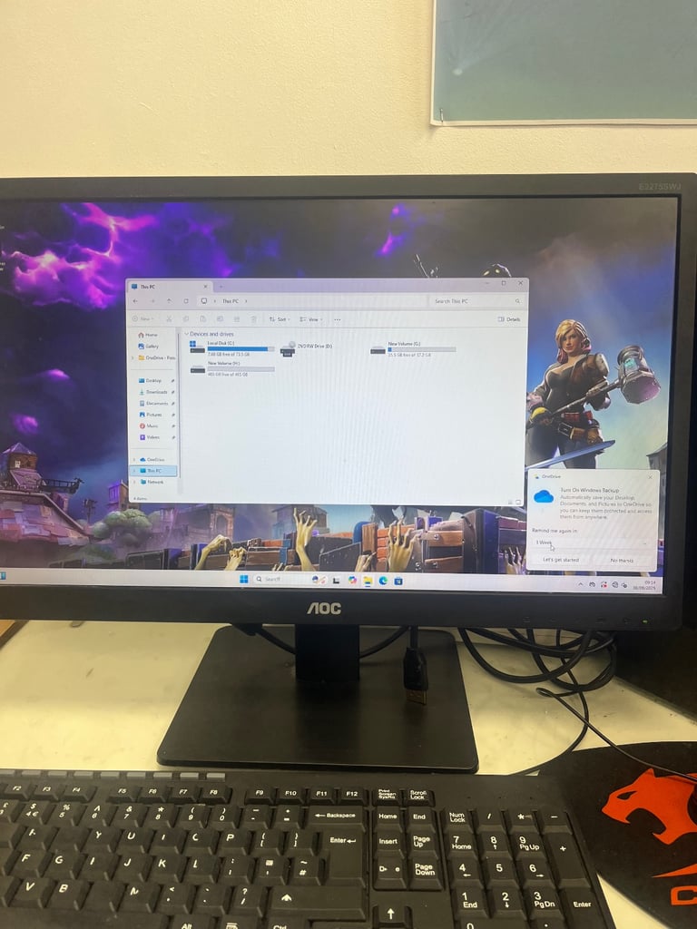 Fortnite gaming pcs with Nvidia GeForce gt730 graphics card  16gb ddr3 ram  120sb ssd  500gb hdd   