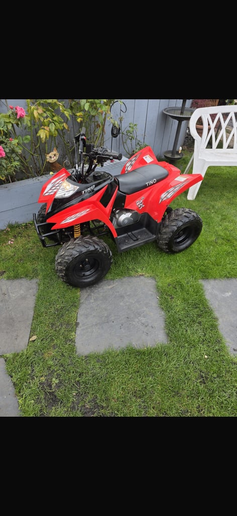 Tiny rally 90cc rev and go 4 stroke kids quad