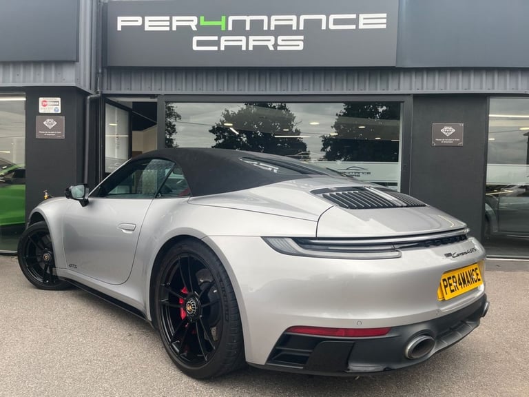2023 73 PORSCHE 911 3.0T 992 CARRERA 4 GTS CONVERTIBLE 2DR PETROL PDK 4WD EURO 6