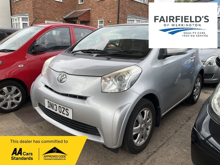 2013 Toyota IQ 1.0 VVT-i Hatchback 3dr Petrol Manual Euro 5 (68 ps) Petrol