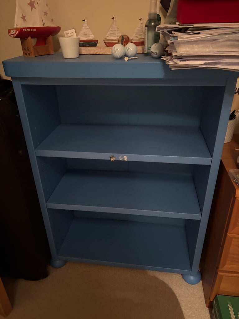 Blue Bookcase 