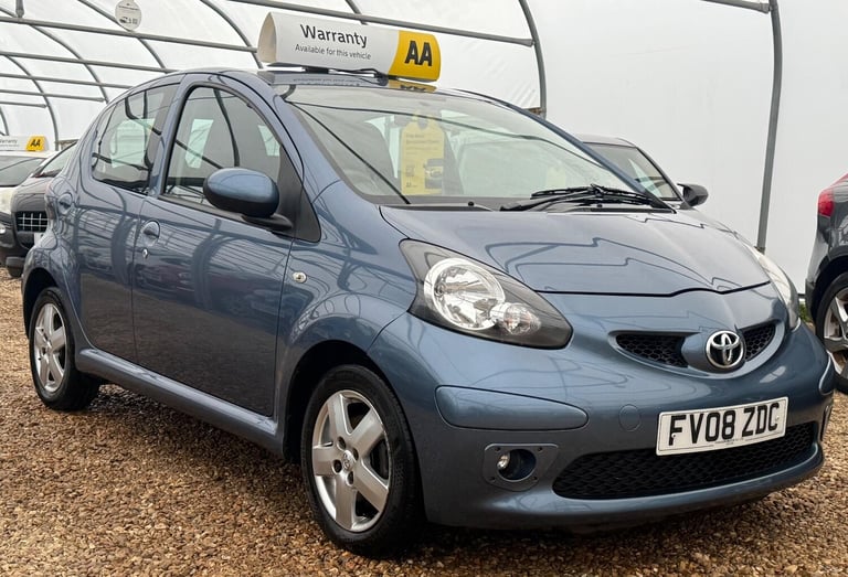 2008 Toyota AYGO 1.0 VVT-i Blue Euro 4 5dr HATCHBACK Petrol Manual