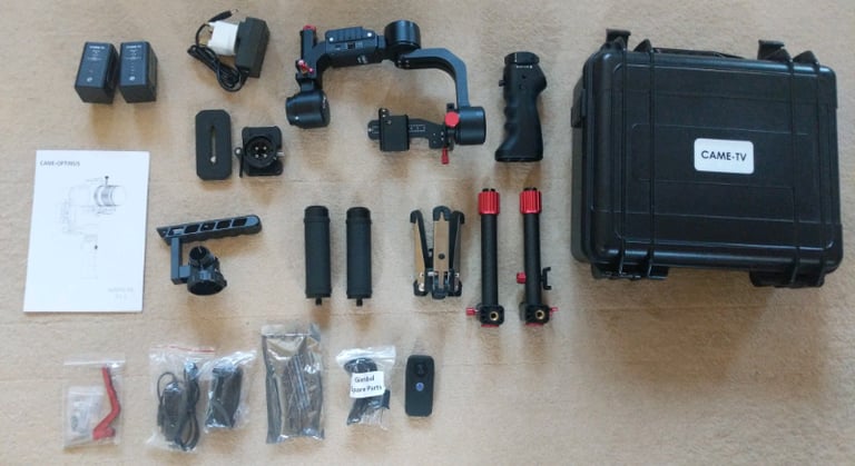 Camera gimbal stabilizer for DSLR and mirrorless camera