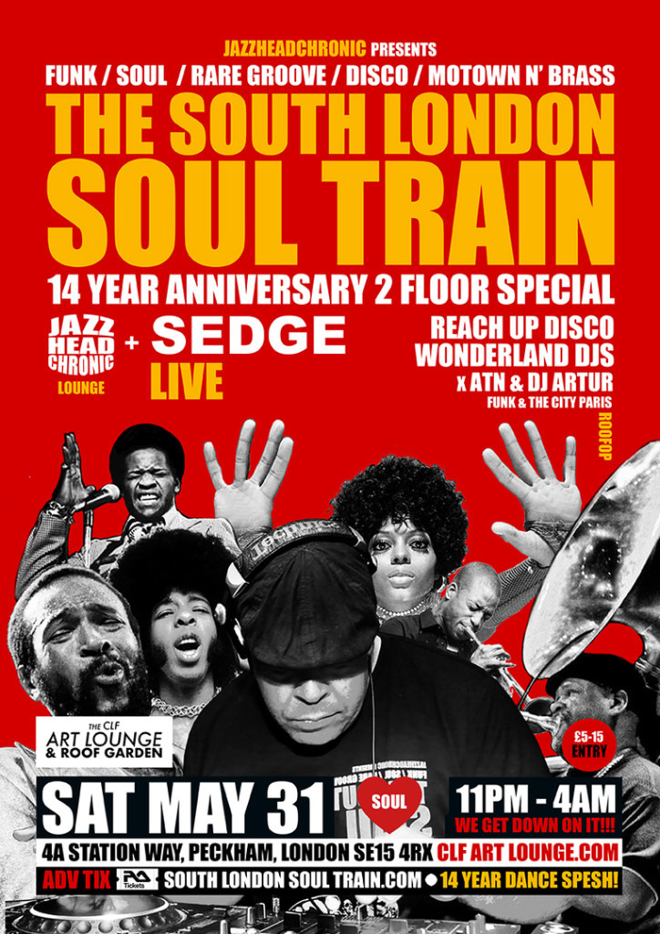 image for 14 YEAR ANNIVERSARY SPECIAL WITH SEDGE (LIVE) + MORE ON 2 FLOORS
