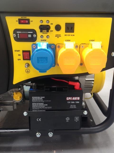 CPG9000E2 Champion CPG 9000E2 - 8kW Remote Start Petrol Generator, Drumaness, Ballynahinch