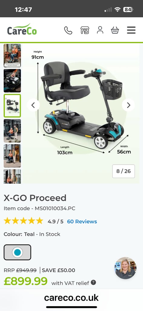 Mobility scooter 