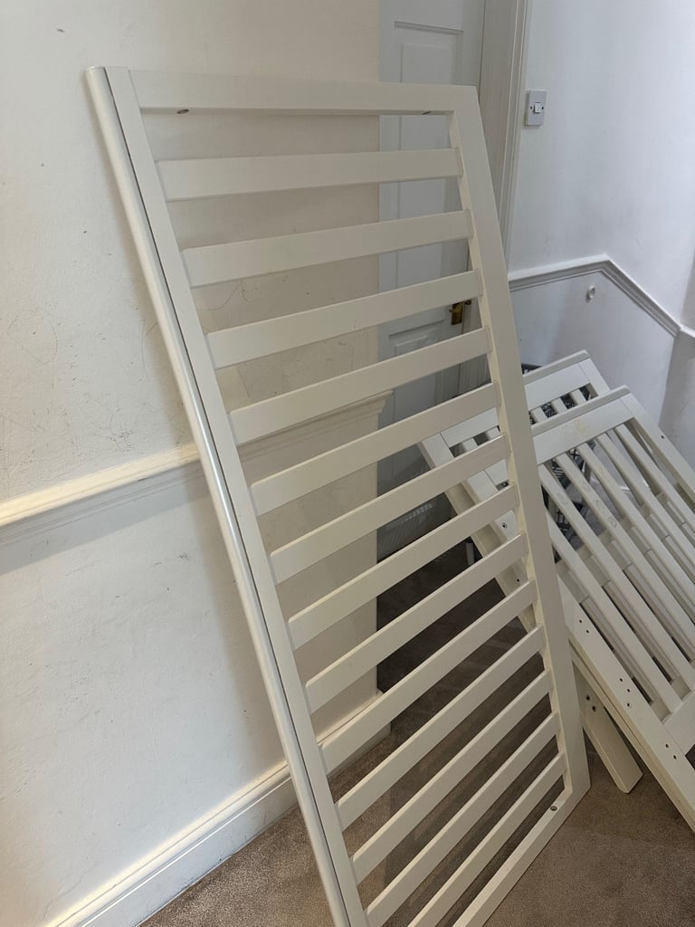 John Lewis Charlotte Cotbed, White Mint Condition 