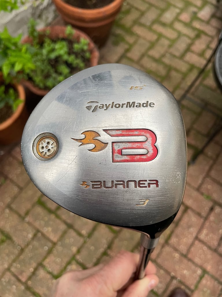 Taylormade Burner #3 Wood / 15 Degree / Regular Flex Taylormade Reax 49