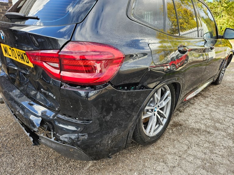 2020 70 BMW X3 xDrive20d MHT M Sport 5dr Step Auto Damaged Salvage