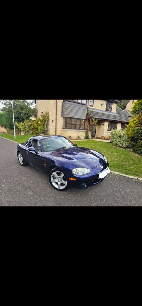 image for ★MAZDA MX-5 NEVADA ★57K! RARE AIR-CON! HARDTOP+LSD, RARE STRATO BLUE COLOUR MX5 ROADSTER 146BHP 