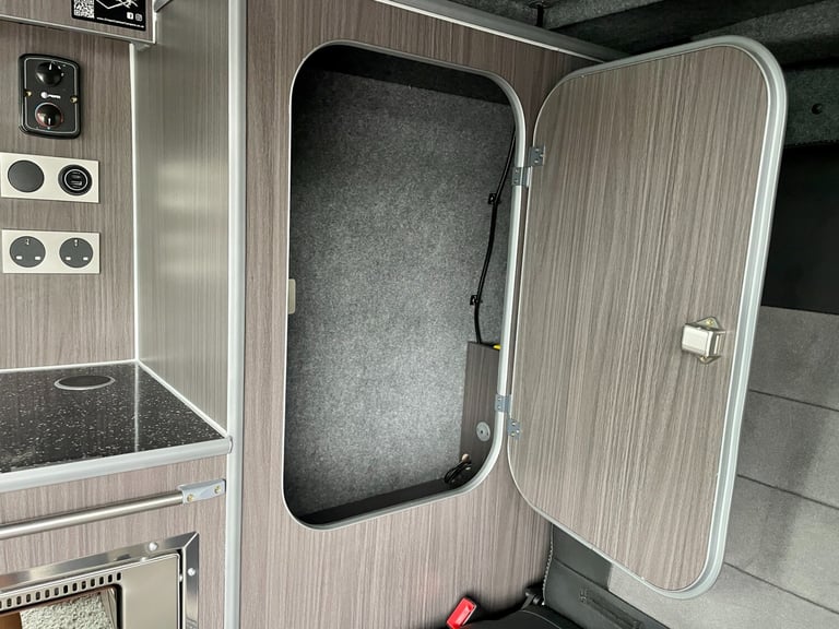 2022 Ford Transit Custom 2.0 EcoBlue 185ps Low Roof Sport Auto Camper with Pop Top PANEL VAN Dies...