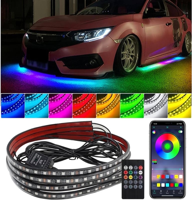 DAJILI Underglow Car Lights Kit