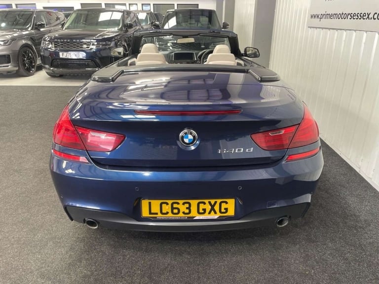 2013 BMW 6 Series 3.0 640d M Sport Convertible 2dr Diesel Auto Euro 5 (s/s) (313 ps) M SPORT  Con...