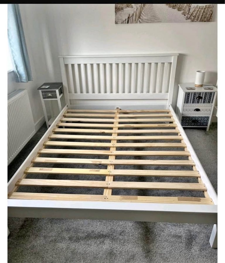image for King size bed and mattress 