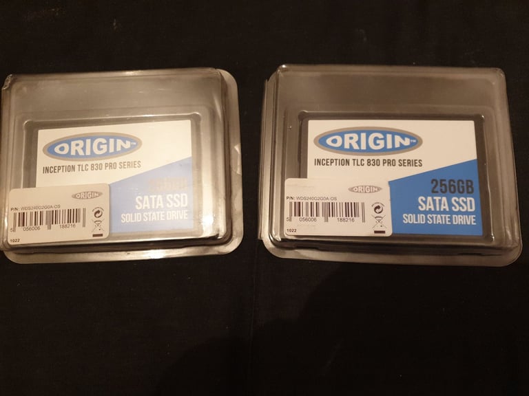 BRAND NEW SEALED HIGH SPEED ORIGIN INCEPTION 2.5 inch SATA 256GB SSD DRIVE SOLID STATE HDD
