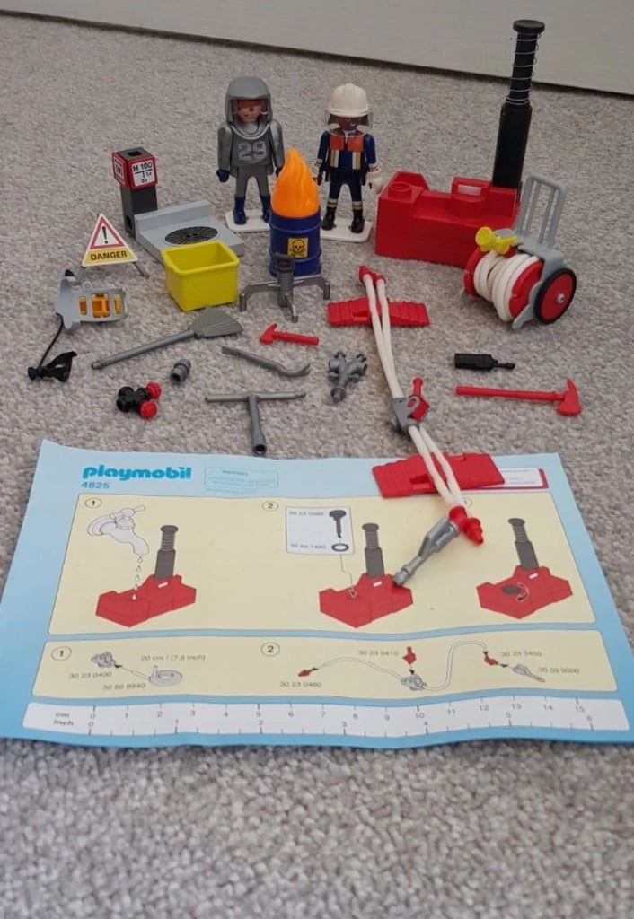 image for Playmobil fire set 4825